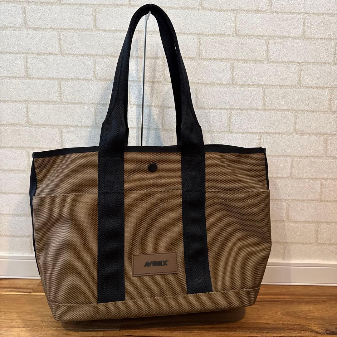 AVIREX ギガホールド トートバッグ メッシュトートバッグ 耐久性◎