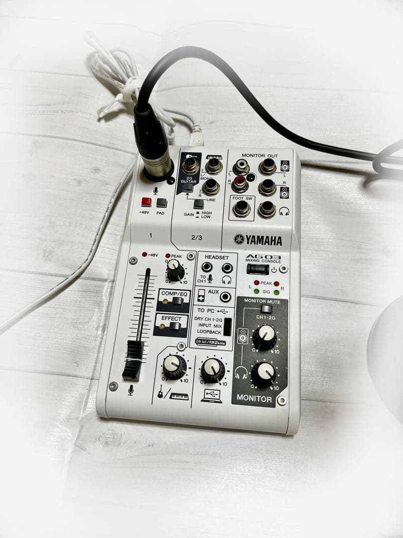 【yummy】YAMAHA AG03 オーディオインターフェース