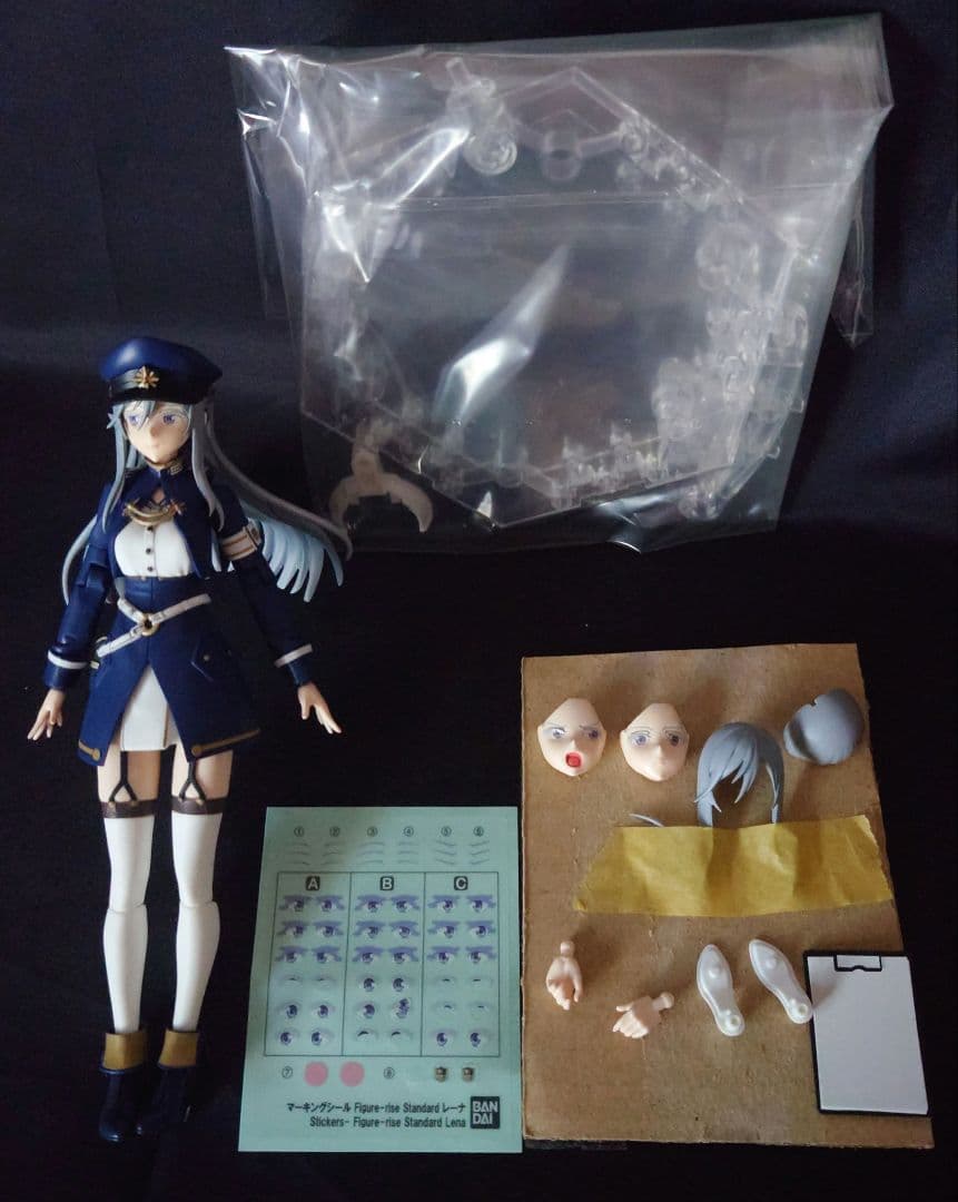 『86』レーナ プラモデル 塗装済完成品　しらび