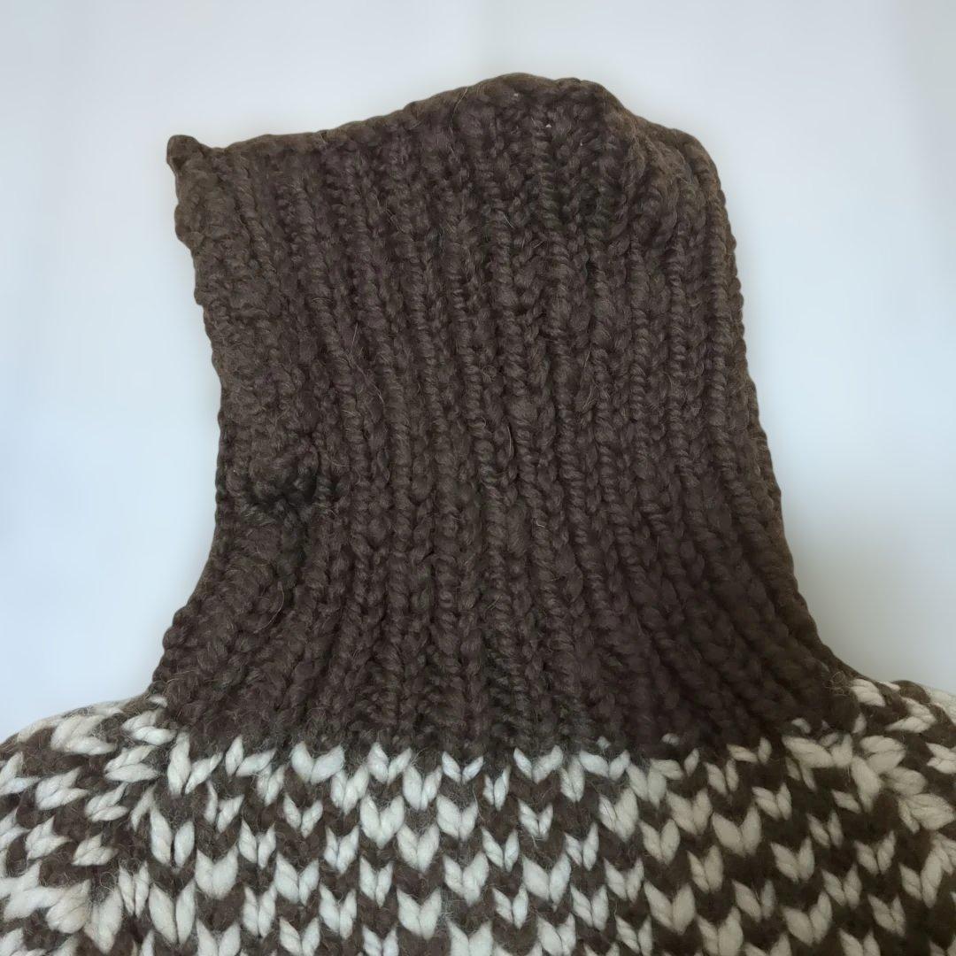 ドルチェ＆ガッバーナ ウール・アルパカ混紡カウチンセーター - メルカリ