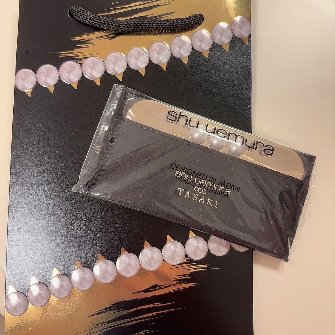 【未使用品】シュウウエムラ　タサキ　コーム➕紙袋