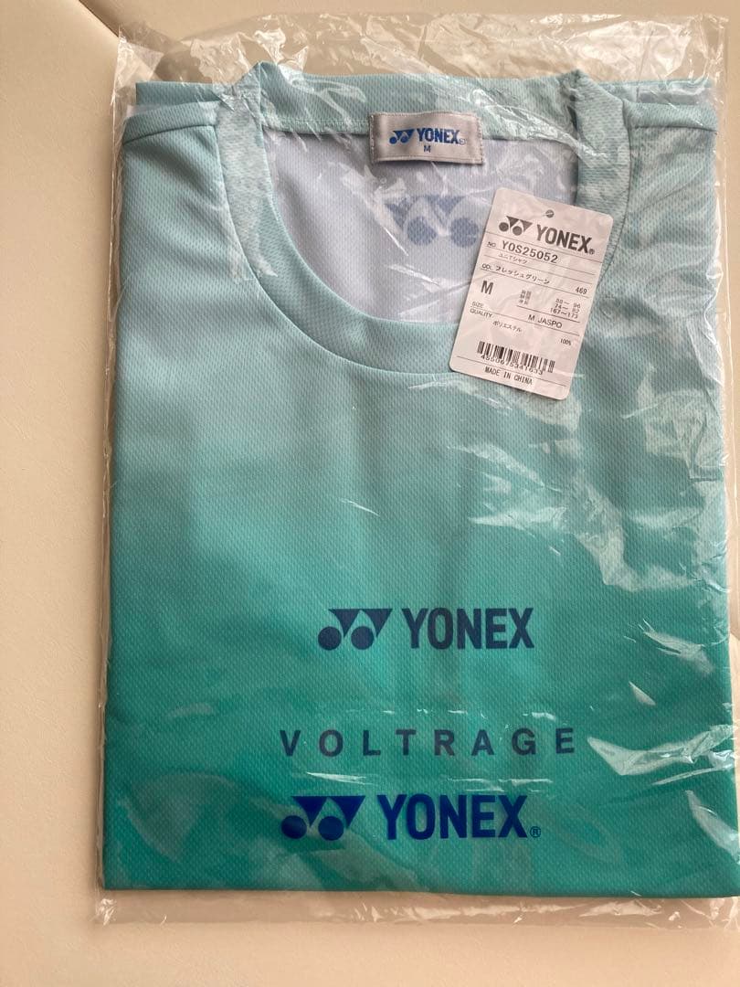 YONEX ボルテージ Tシャツ M フレッシュグリーン