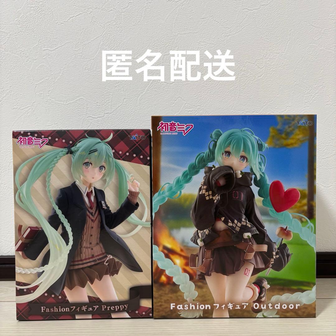 初音ミク フィギュア Fashionフィギュア Outdoor preppy - メルカリ