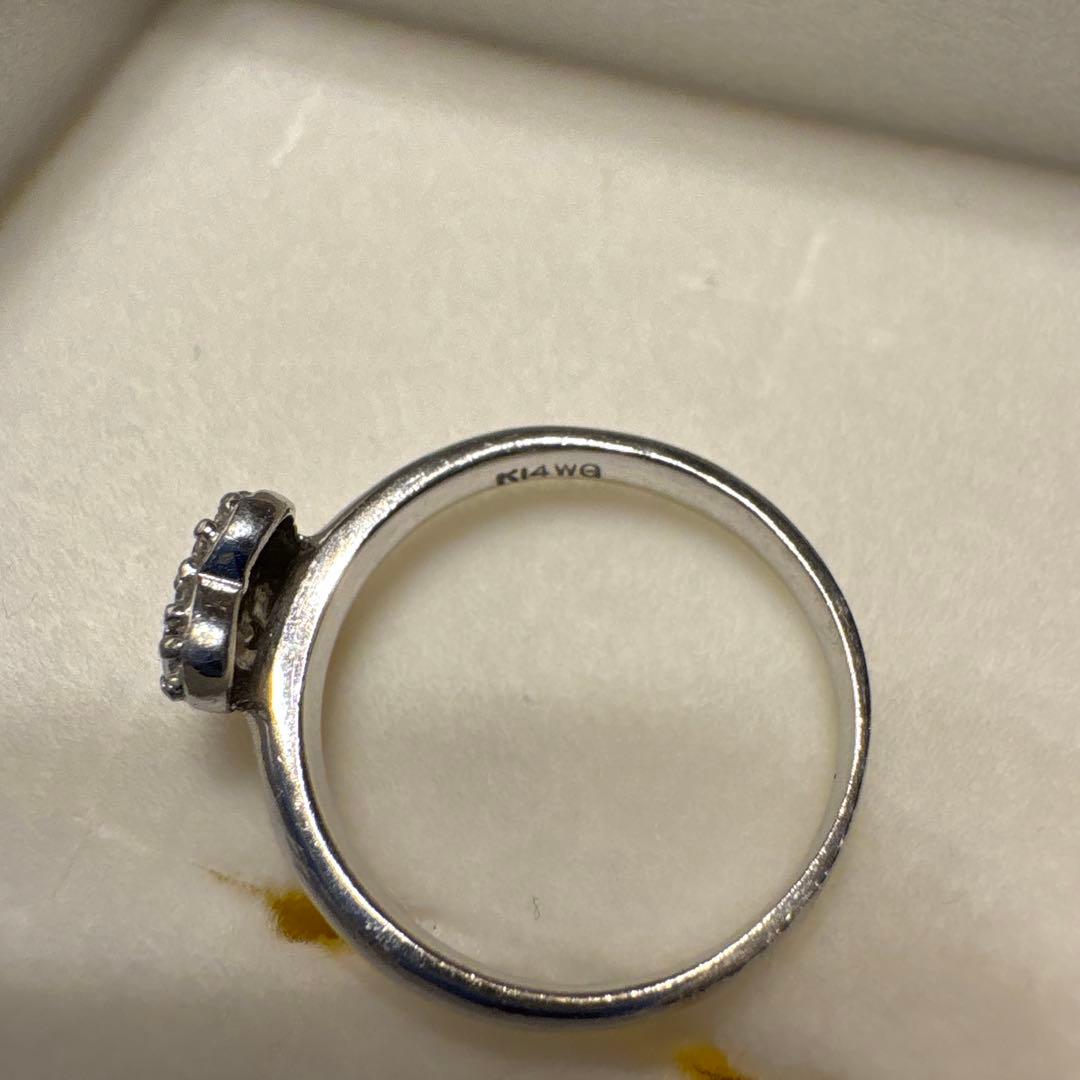 ジュエリーツツミ WGダイヤモンドリング 9号 - メルカリ