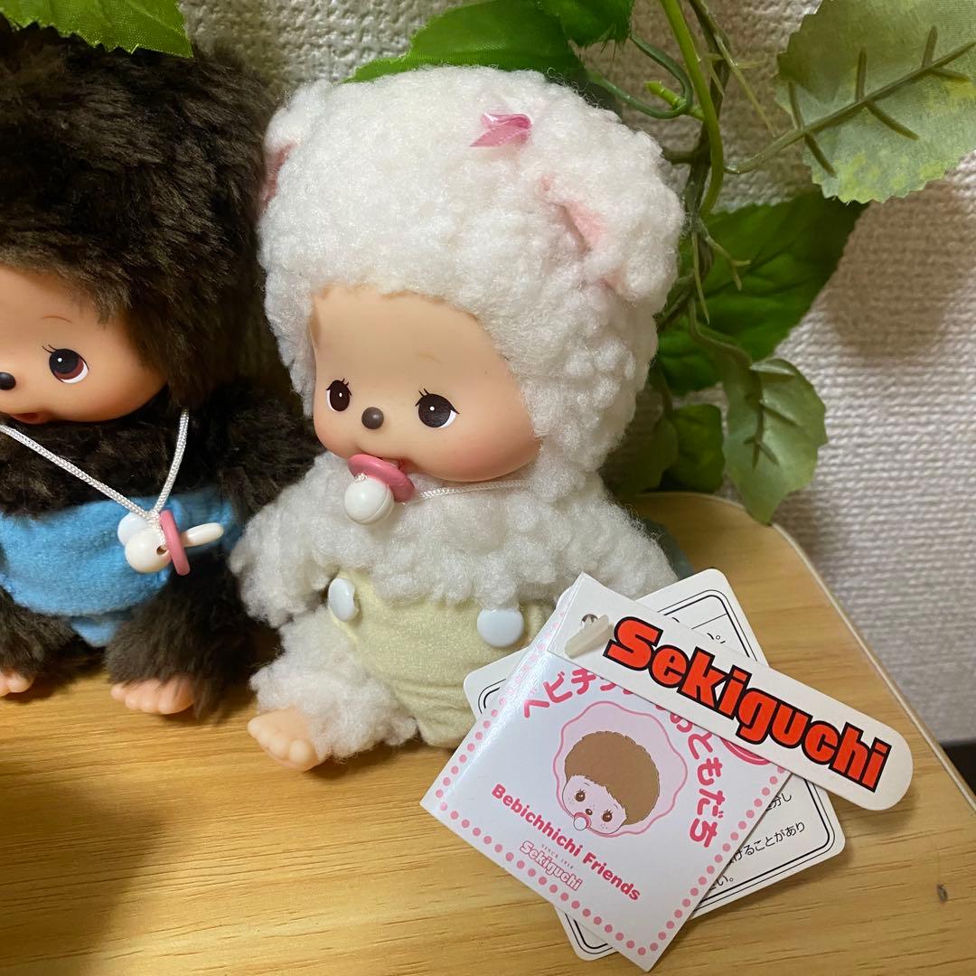 希少 モンチッチベビチッチのお友達イヌタヌキネコクマヒツジの