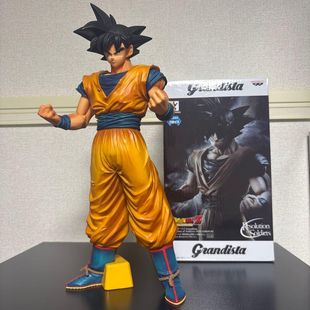 グランディスタ 孫悟空 黒髪 ドラゴンボール フィギュア - メルカリ