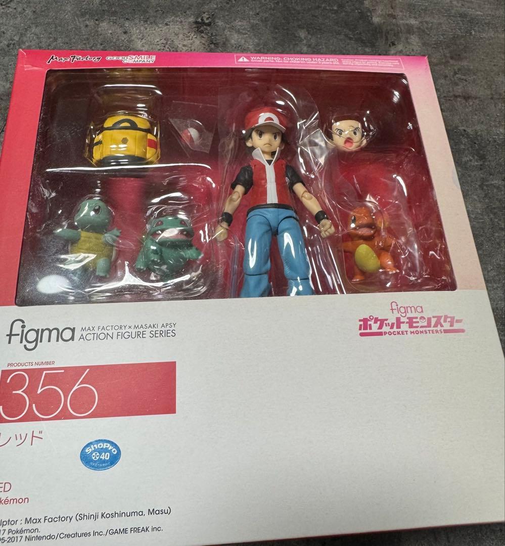 figma 356 レッド　ポケットモンスター　【開封済】