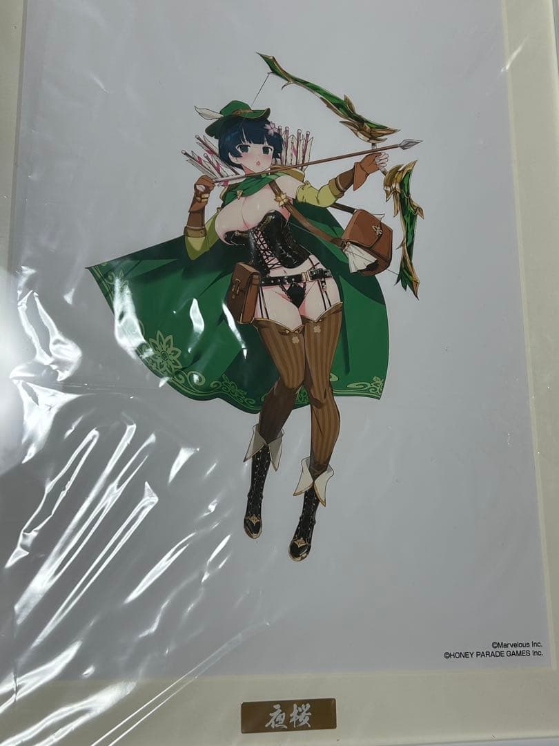 『閃乱カグラ』×ドン・キホーテコラボ　描き下ろし複製原画(ファンタジー)　夜桜