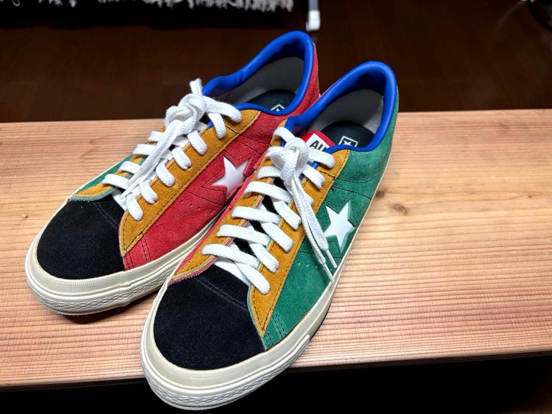 コンバースconverseワンスター　マルチカラー　　未使用品