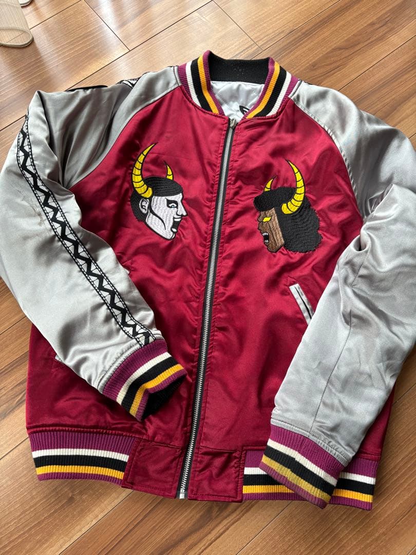 ✳︎メルマスク✳︎パンクドランカーズ　スカジャン　キン肉マン　LLサイズ