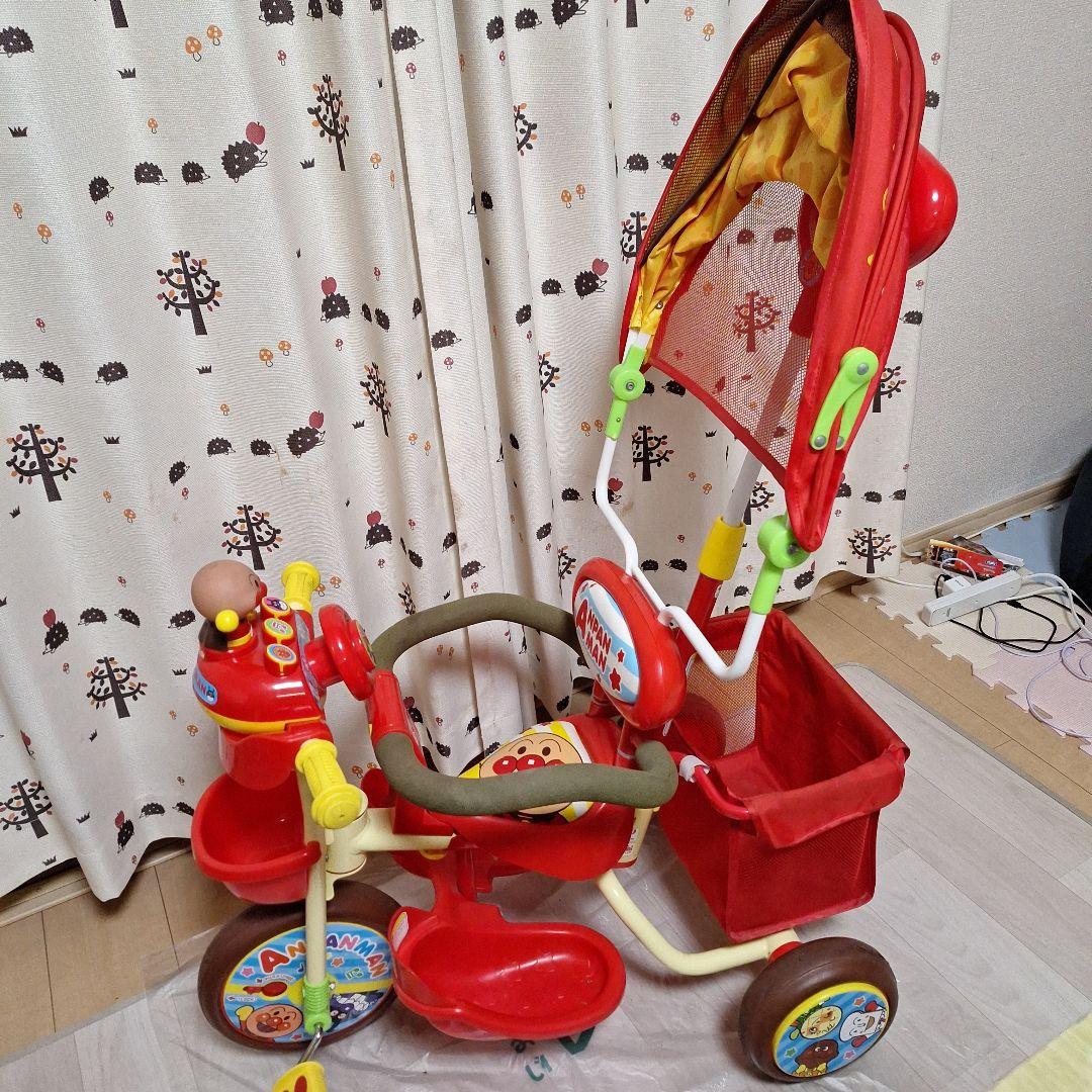 miniアンパンマンデラックス三輪車