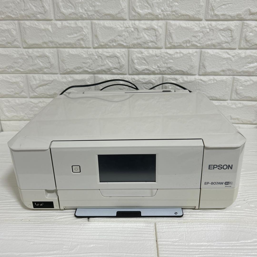 ジャンク品】EPSON エプソン EP-807W インクジェットプリンター - メルカリ