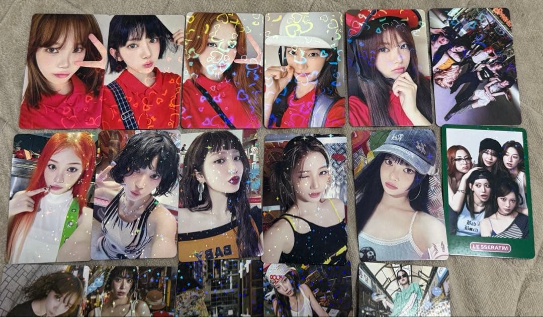 LE SSERAFIM spaghetti チェウォン サクラ ユンジン カズハ - メルカリ