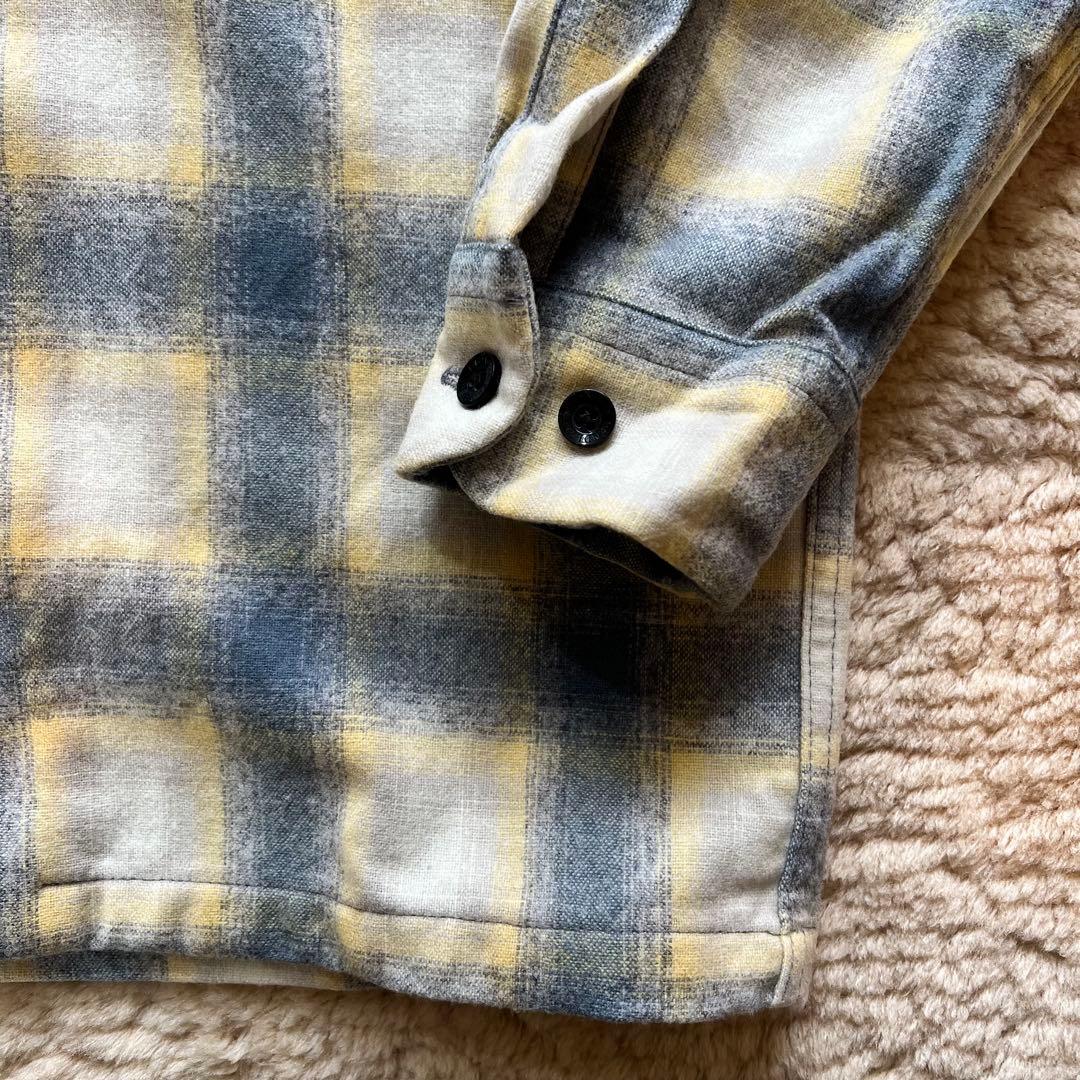 PENDLETON オンブレチェック ウール ボードシャツ ペンドルトン - メルカリ