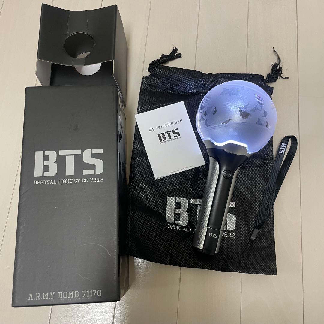 BTS ペンライト アミボムver2 - メルカリ
