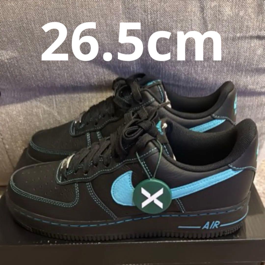 Nike Air Force1Lowブラックティファニー26.5cm鑑定済正規品 - メルカリ