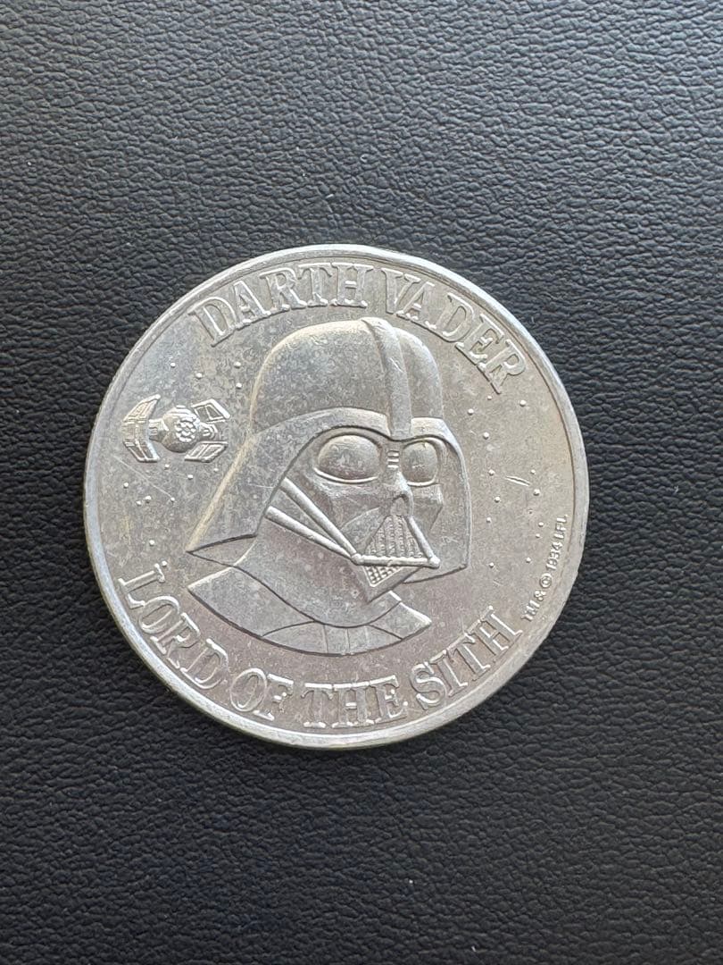 その他 1984 Kenner Star Wars Coin Darth Vader