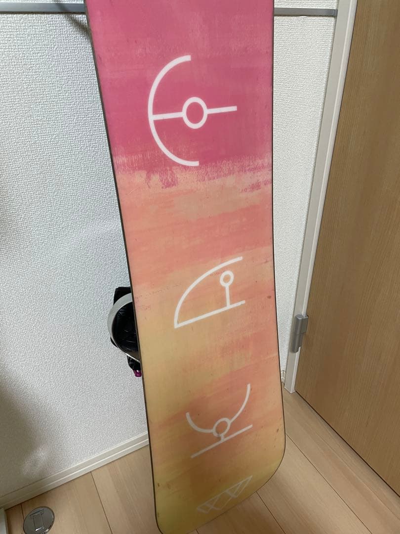 スノーボード 4点セット レディース 板 ビンディング ブーツ ケース