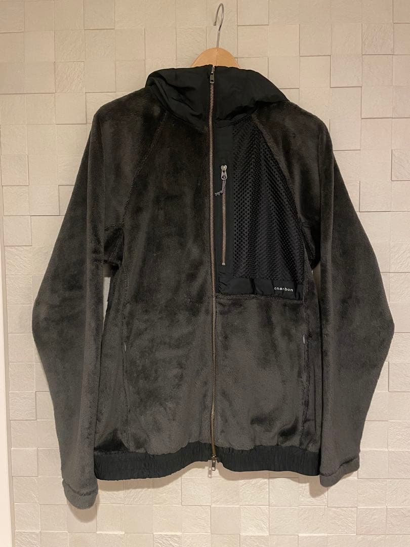 charbon シャルボン SHAGGY FLEECE ZIP PARKA