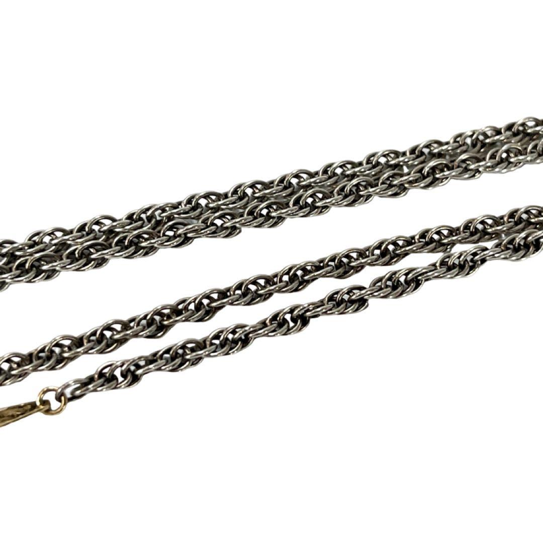 シルバー ゲルマニウム ネックレス【silvk+32】K18 喜平ネックレス