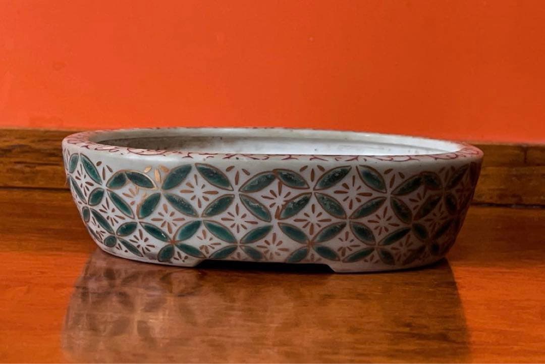 【希少】竹峰　盆栽鉢　ミニ盆栽　盆栽　鉢　盆栽小鉢 盆栽鉢 植木鉢 ミニ盆栽