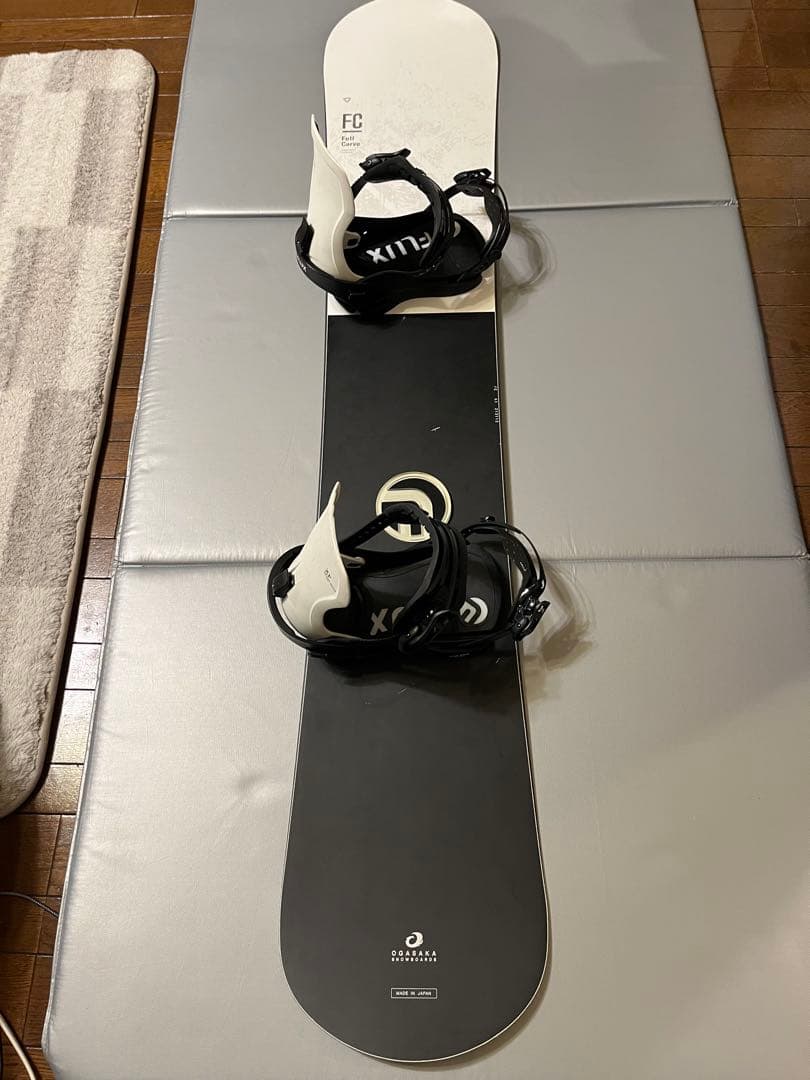 OGASAKA FC スノーボード FLUXビンディング付き
