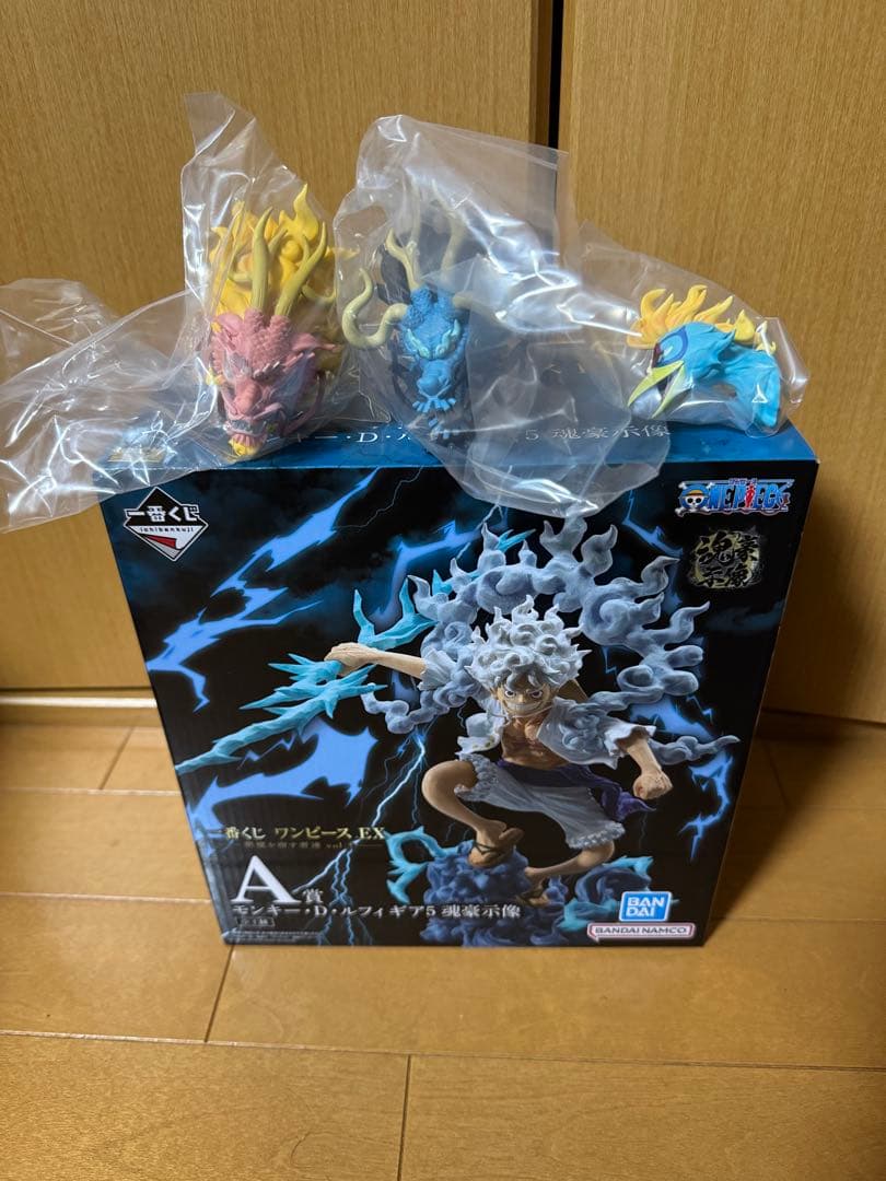 一番くじ　ワンピースEX悪魔を宿す者達vol.3　A賞　ルフィ　ニカ　フィギュア
