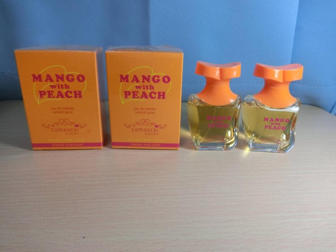 30ml4本 アランドロン サムライウーマン マンゴー ピーチ 香水