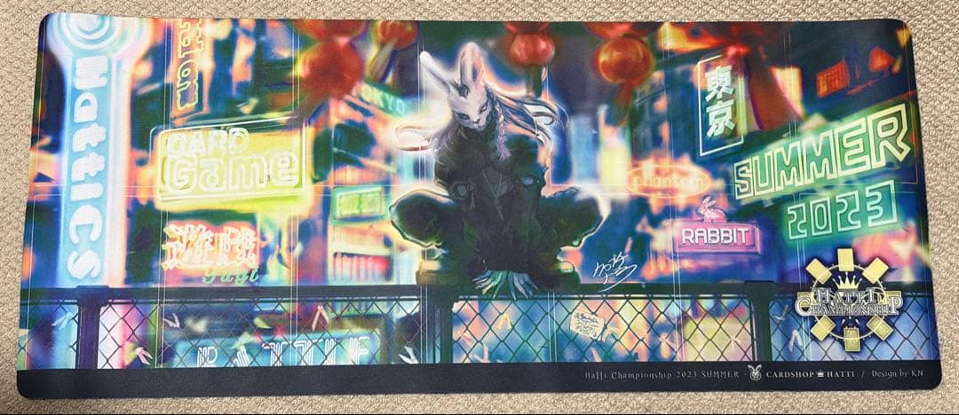 遊戯王　はっちcs ベスト4 プレイマット 7月23日開催のはっちcsにて配布予定のプレイマットや物販ブースの紹介