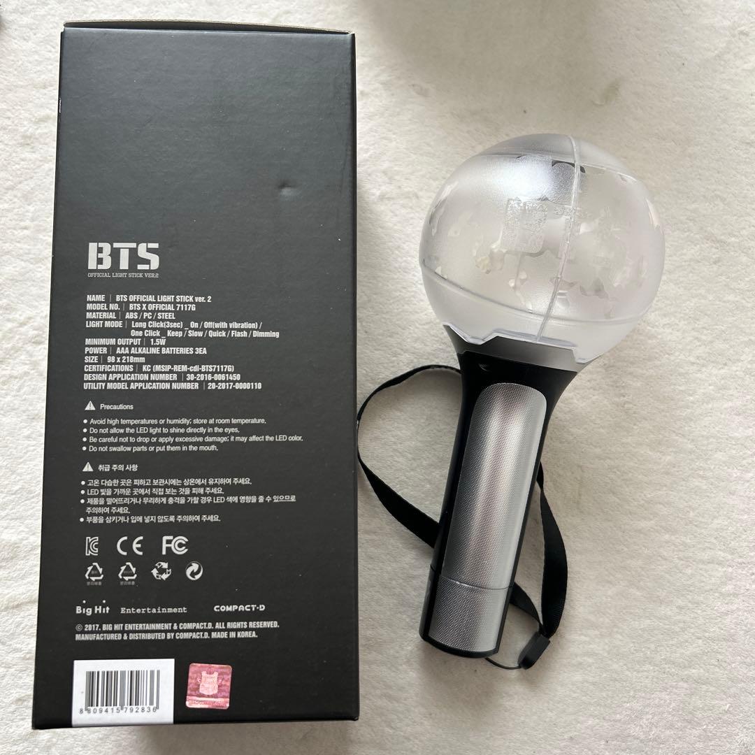BTS Official Light Stick アミボム ペンラ ver.2 - メルカリ