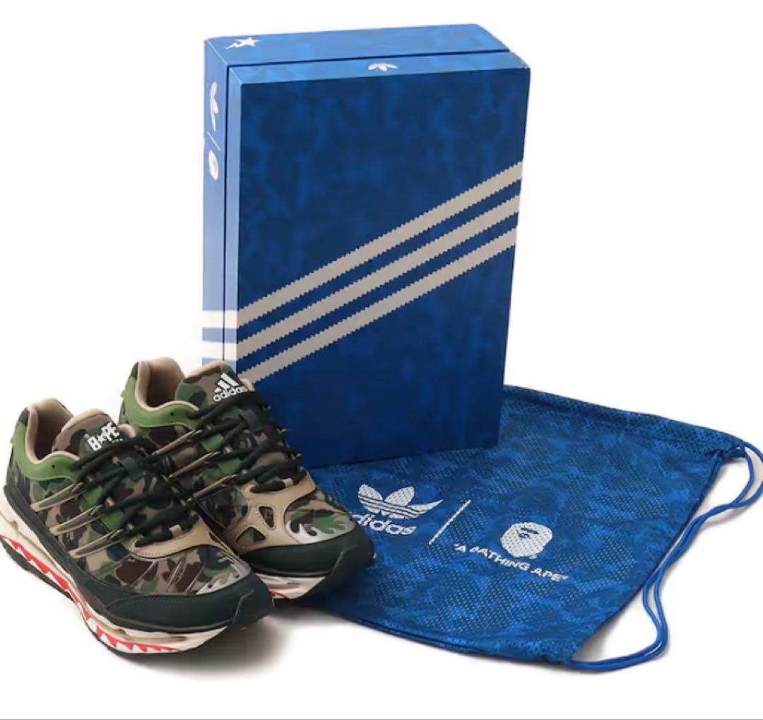 adidas ADISTAR HRMY×BAPE 27.5㎝ アディダス×APE - メルカリ