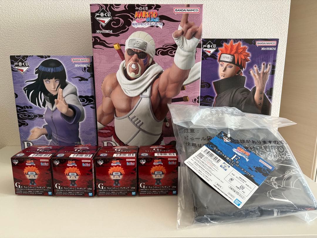 NARUTO 一番くじ　B賞　C賞　D賞　F賞　G賞×4 一番くじ NARUTO-ナルト- 疾風伝 心を写す赤き瞳｜一番くじ倶楽部