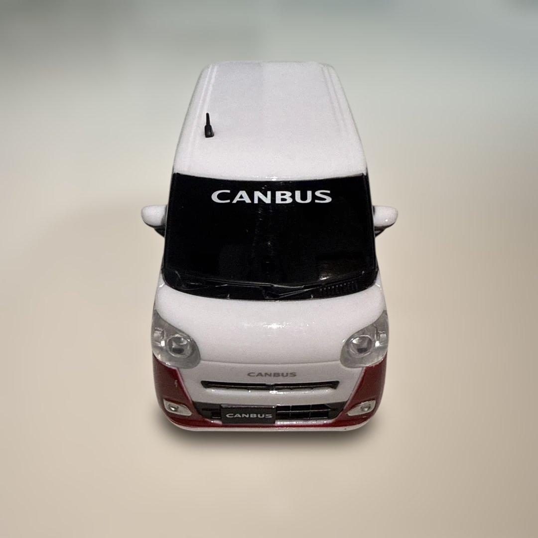 ダイハツ ムーヴキャンバス プルバックカー ファイアークォーツレッド