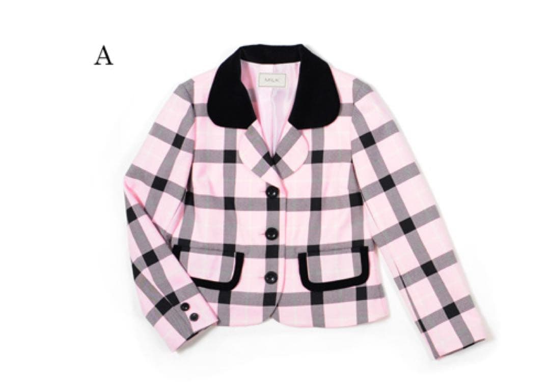 タグ付き MILK GOOD GIRL ジャケット ピンク