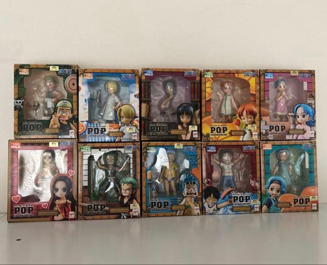 ワンピース　cb ルフィ　フィギュア　pop 11体セット CB POP まとめ ワンピースシリーズCB-R1 モンキー・D・ルフィ | メガホビ MEGAHOBBY