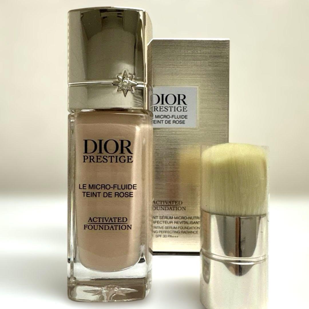 未使用に近いDIOR 新プレステージ ル マイクロフルイドタン0.5N