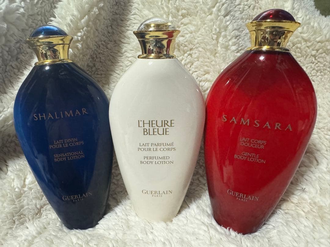 【希少】ゲラン ボディローション3本セット ルールブルー、サムサラ、シャリマー