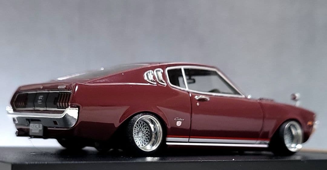 1/43　セリカ　リフトバック改　SSRフォーミラメッシュ　アルミ製　深リム