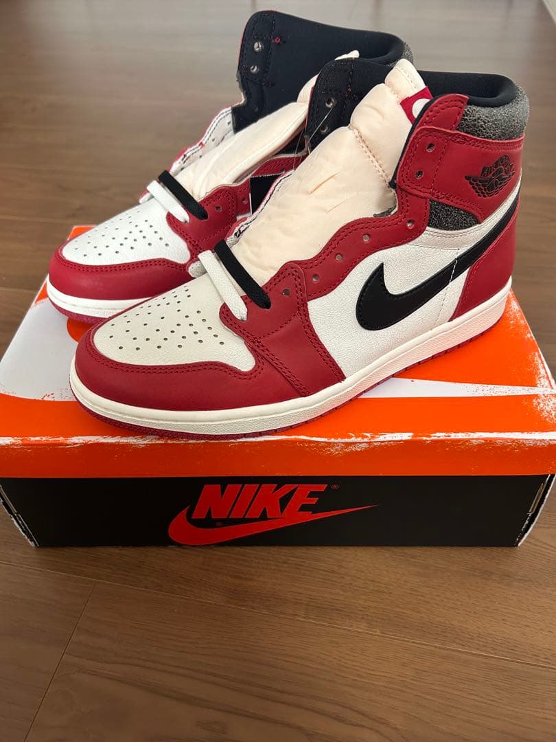 NIKE Air Jordan 1 レッド/ホワイト/ブラック USA 9