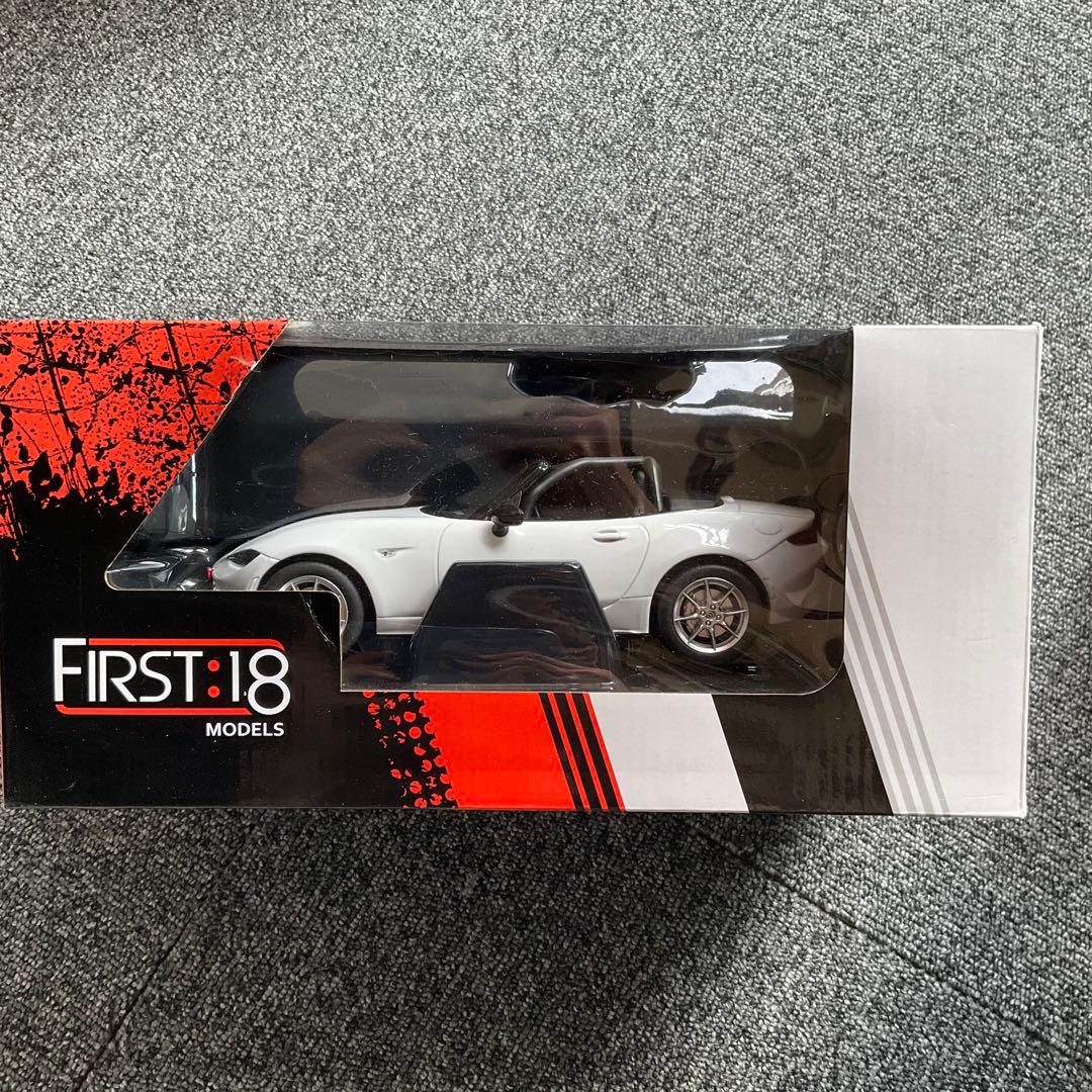 FIRST:18 MAZDA Roadster NR-A ホワイト