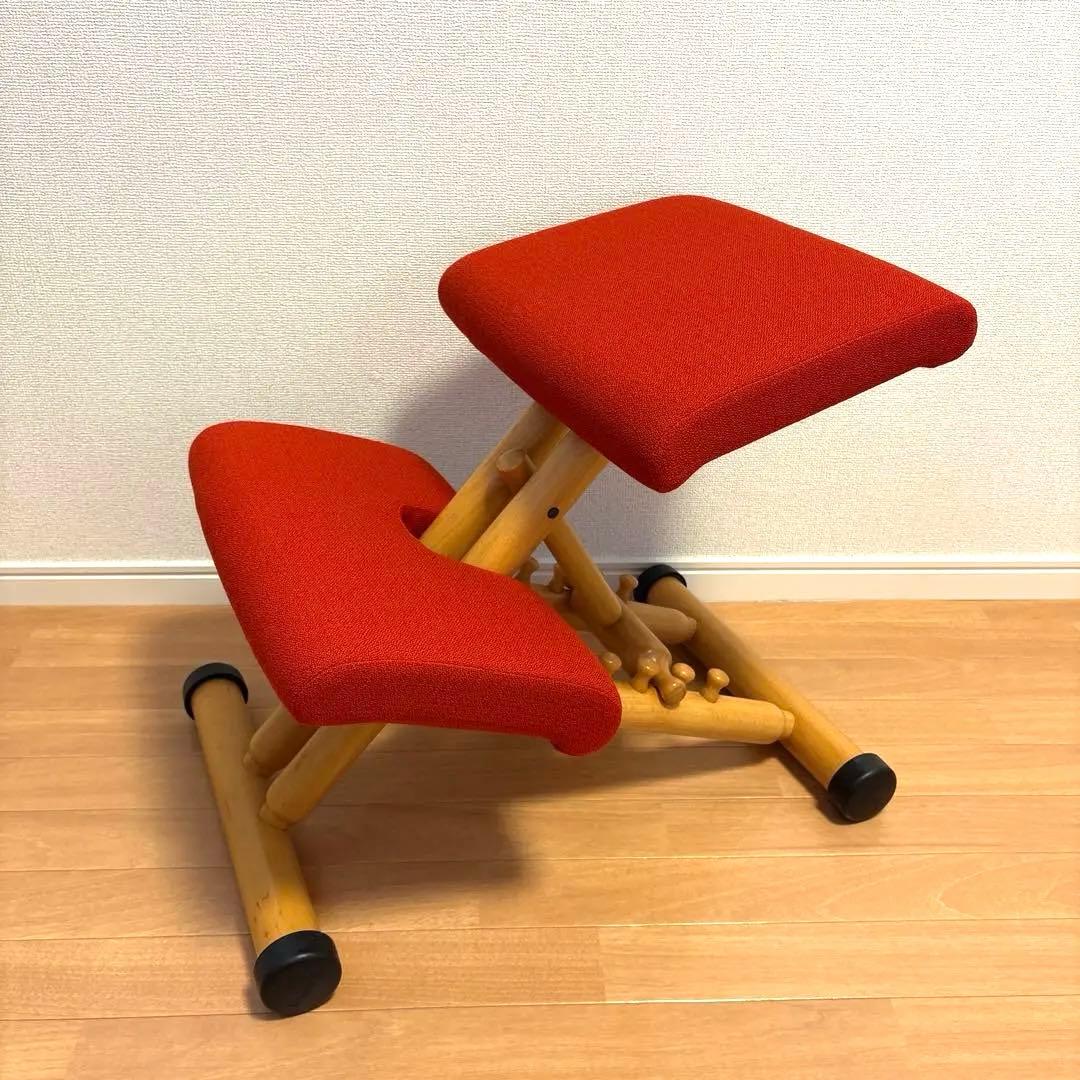 STOKKE ストッケ MULTIバランスチェア 赤