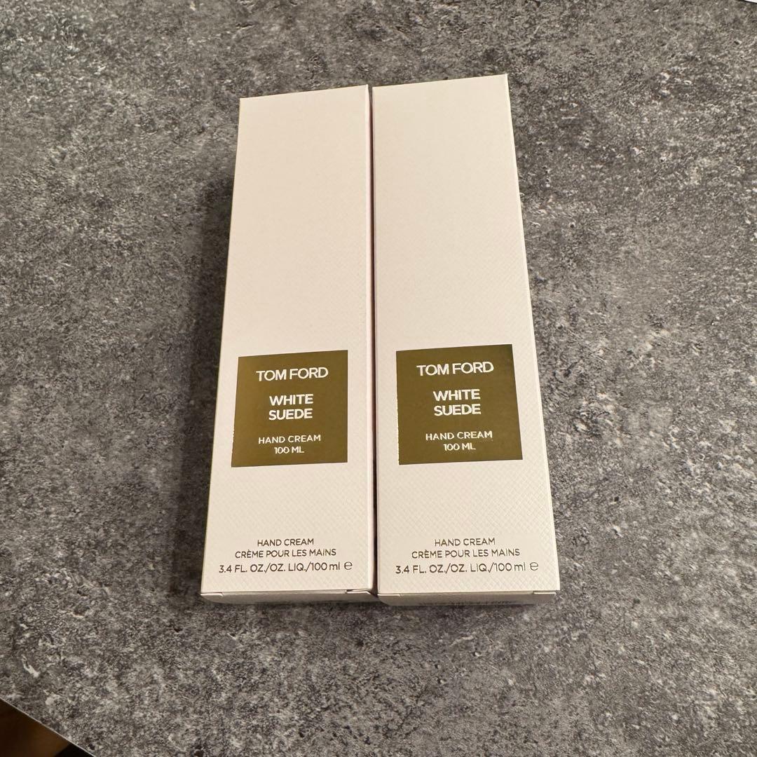 トムフォード ホワイトスエード ハンドクリーム 100ml 2本