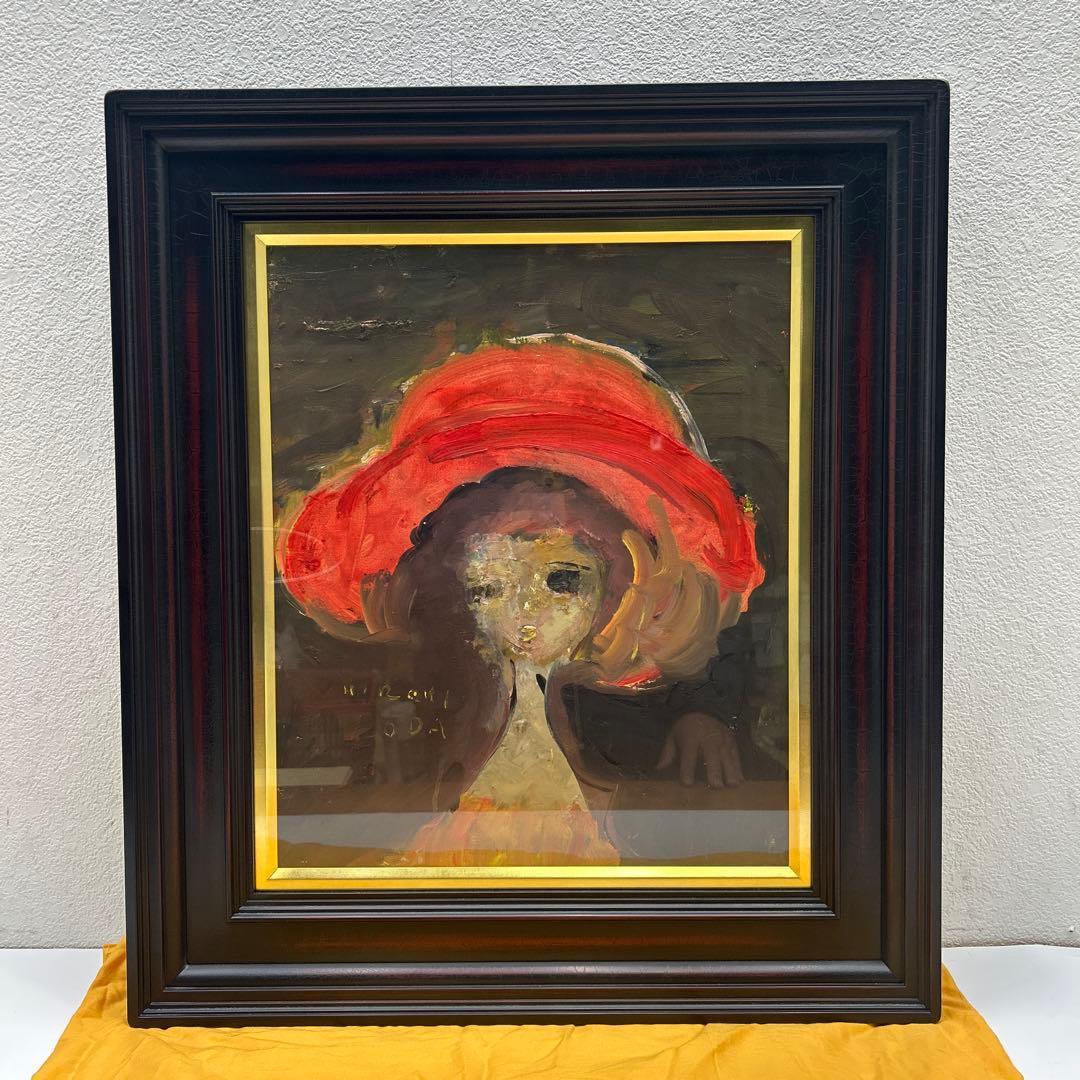 5675 織田広喜「少女」油彩8号 直筆サイン 5675 織田広喜「少女」油彩8号 直筆サイン - メルカリ