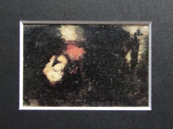 靉光、ライオン、希少な額装用画集より、美品、新品額装付