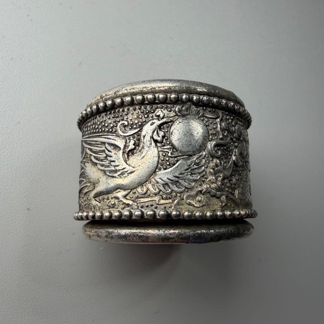 旧蔵　ドラゴンと鳳凰　リング　扳指　親指用 fit=scale-down,w=1200