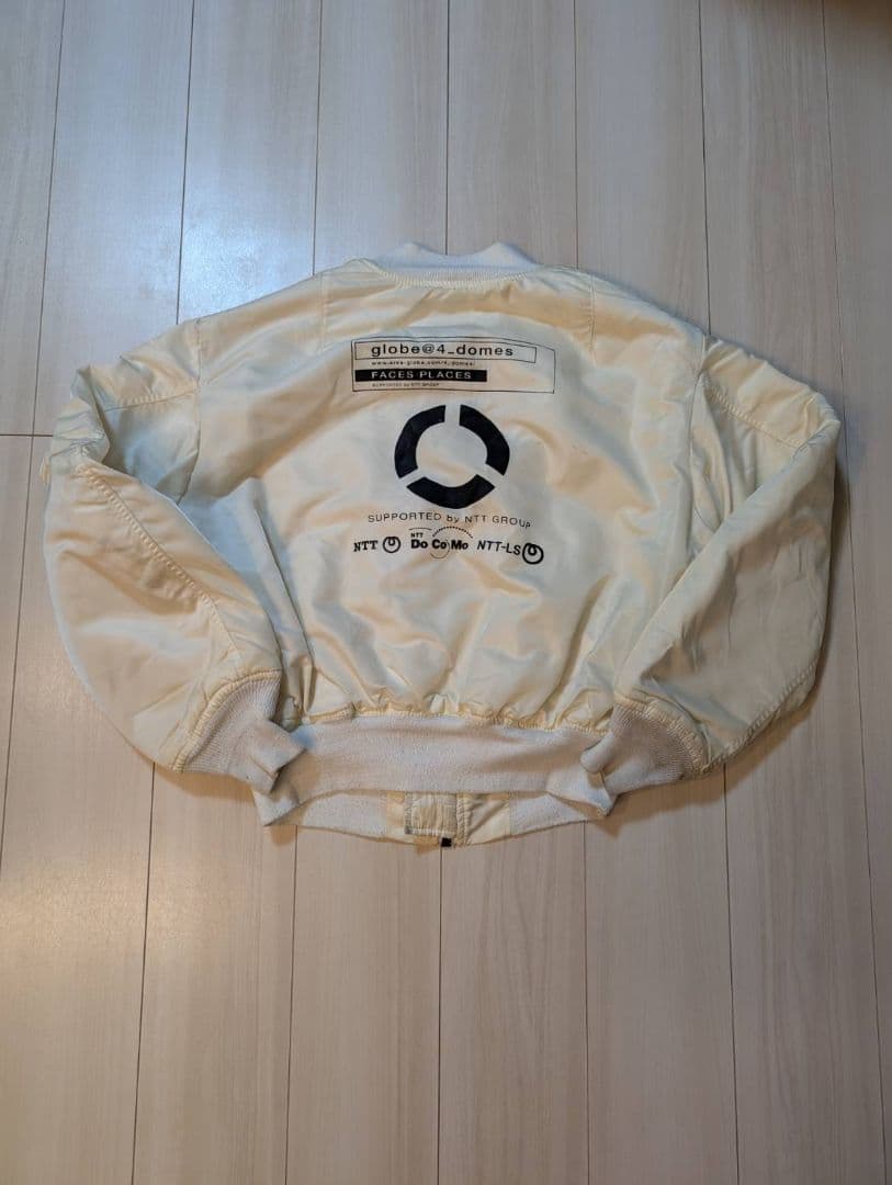 k*k様 非売品【激レア】globe@4_domes スタッフジャンパー MA- - メルカリ
