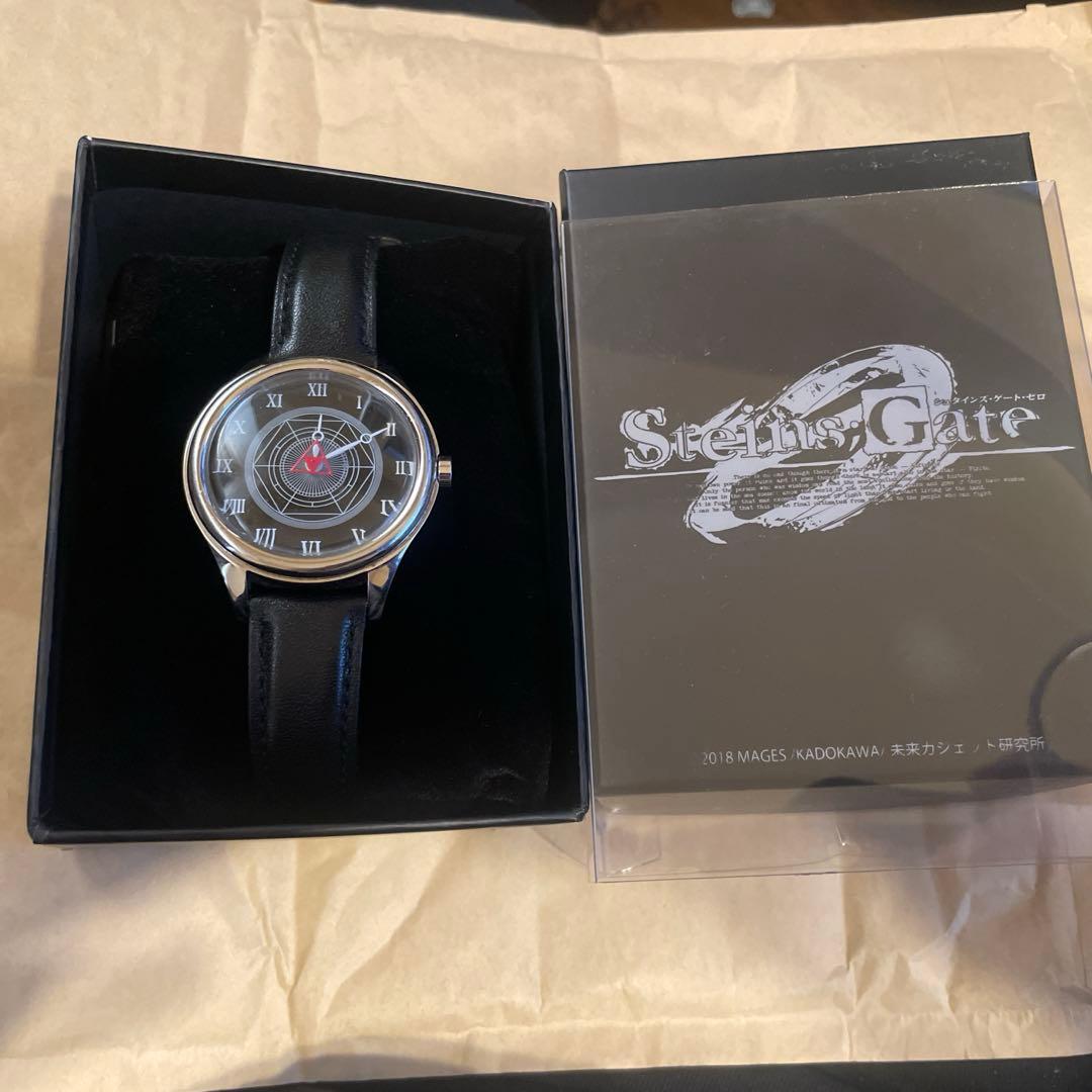 ニ*ャ様 STEINS;GATE 0 コラボ腕時計　岡部倫太郎モデル　希少