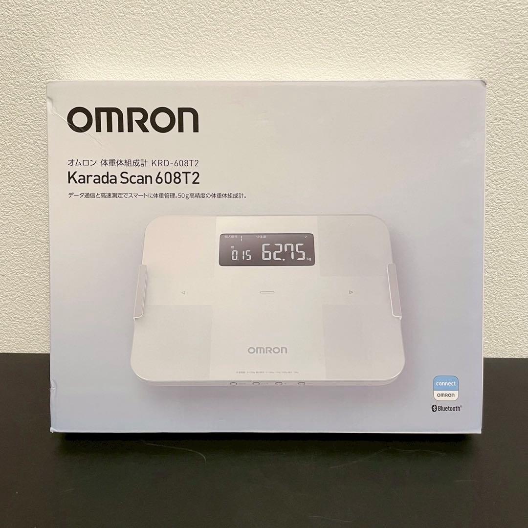 OMRON オムロン 体重体組成計 カラダスキャン ホワイト KRD-608T2 楽天市場】【2023年モデル】 オムロン 体重体組成計 カラダスキャン
