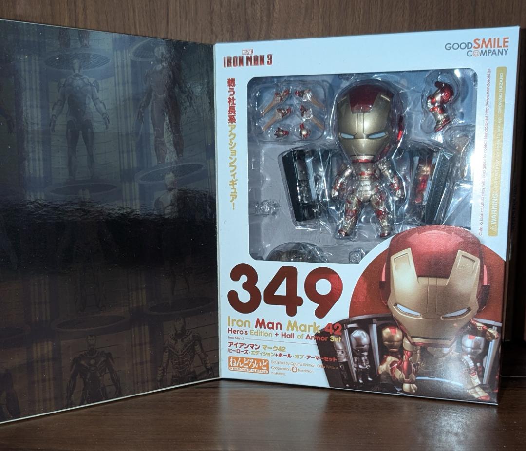 【新品未開封】ねんどろいど アイアンマン マーク42 アイアンマン3