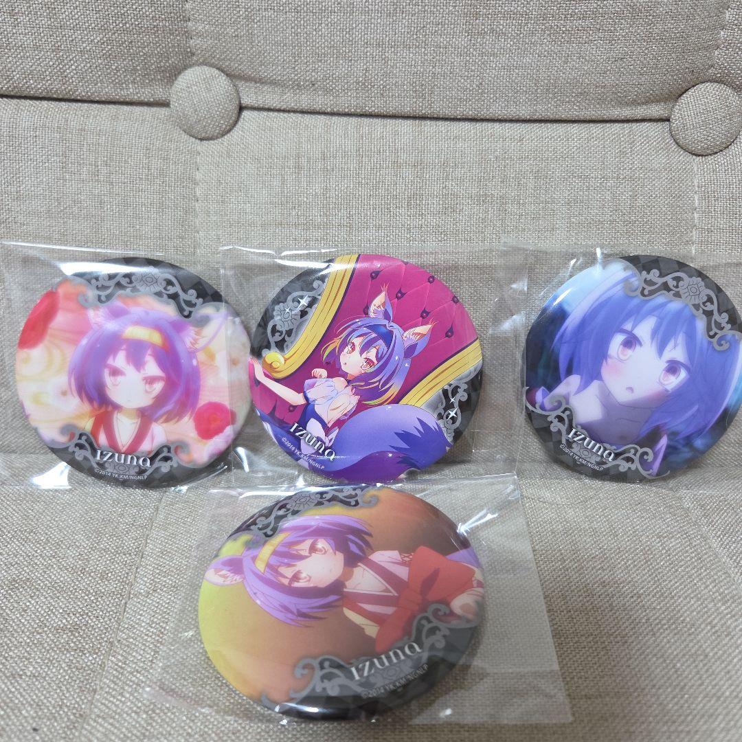 ノーゲーム・ノーライフ ラッキー缶バッジ くじ いずな - メルカリ